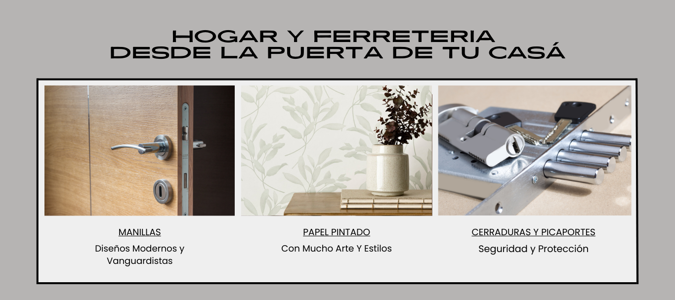 Ferretería online Ferremixto papel pintado vinílico manilla carpinteria